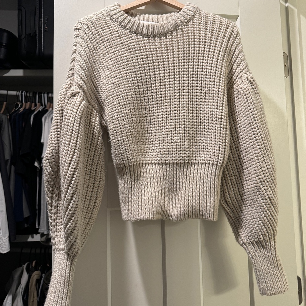 Zara cream sweater